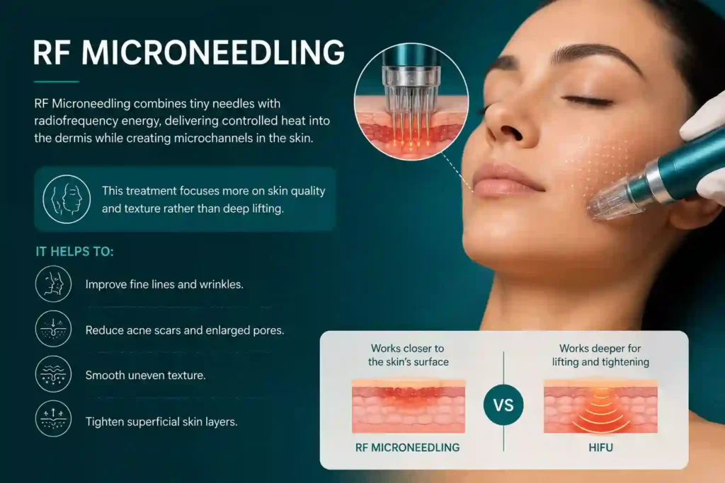 What Does RF Microneedling Do That HIFU Alone Cannot Stow on the Wold